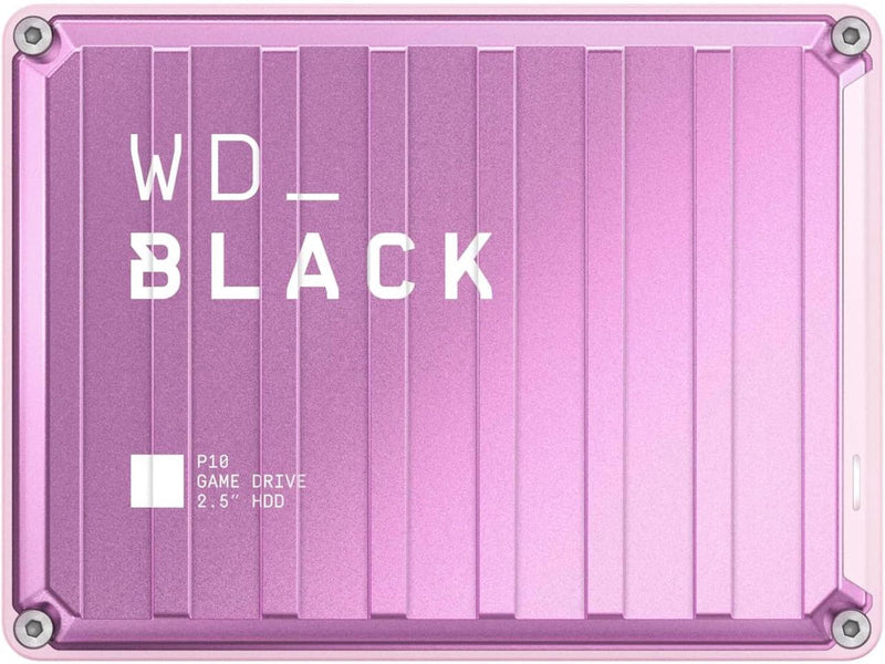 WD 2TB BLACK P10 Game Drive USB 3.2 Gen 1, Micro B Model WDBA2W0020BPK-WES1 Pink