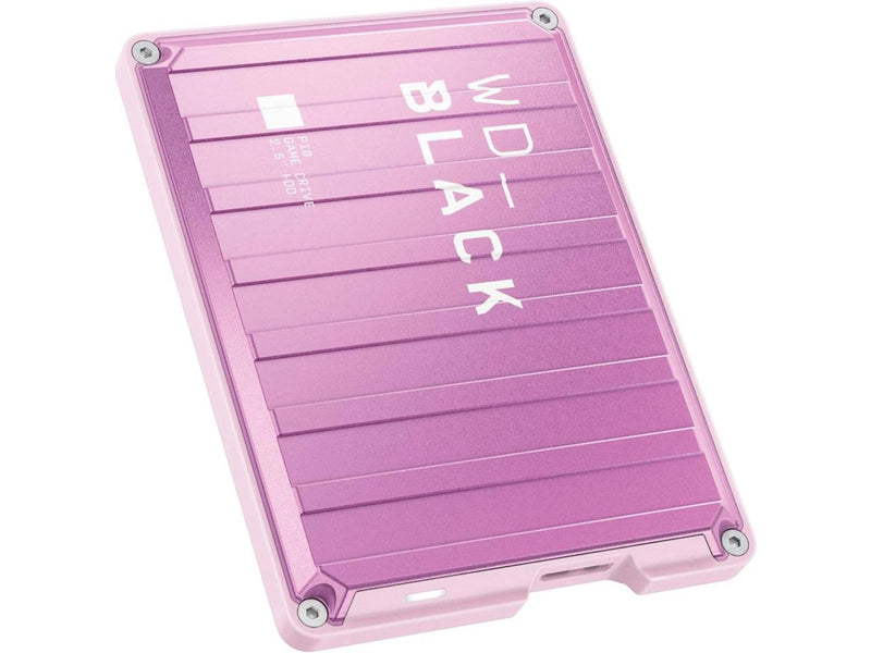 WD 2TB BLACK P10 Game Drive USB 3.2 Gen 1, Micro B Model WDBA2W0020BPK-WES1 Pink