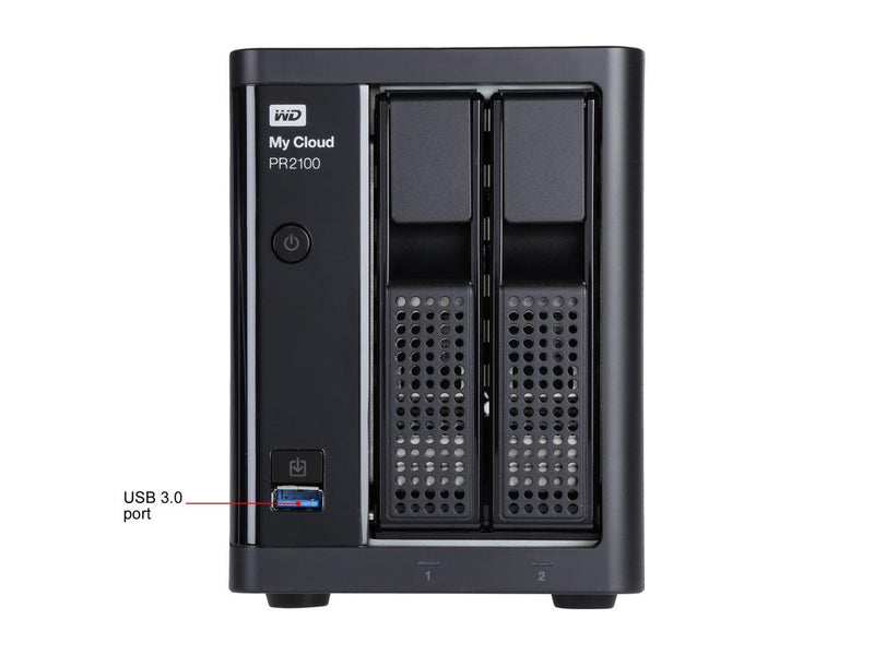 WD WDBBCL0040JBK-NESN 4TB Media Server with Transcoding, NAS - Network Attached