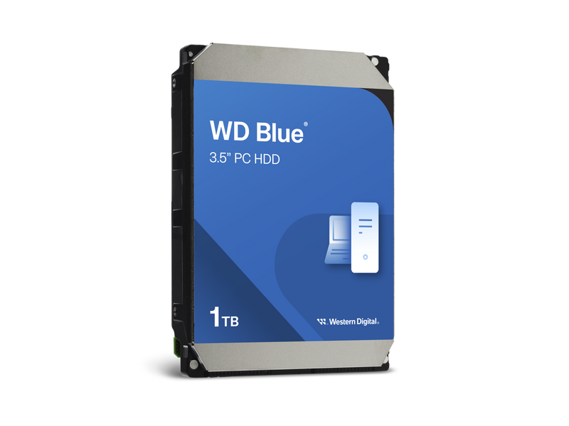 Western Digital 1TB WD Blue PC Hard Drive HDD - 7200 RPM, SATA 6 Gb/s