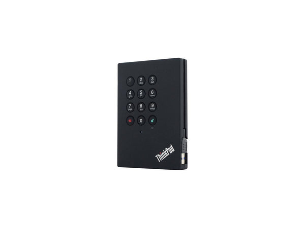 Lenovo ThinkPad 1TB USB 3.0 Portable Secure External Hard Drive Model 0A65621