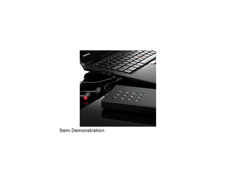 Lenovo ThinkPad 1TB USB 3.0 Portable Secure External Hard Drive Model 0A65621