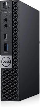 DELL OPTIPLEX 7070 MICRO I5-9500T 32GB 2TB SSD WINDOWS 11 PRO - BLACK - Like New