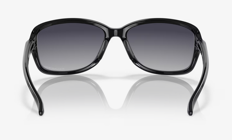 Oakley Women's Oo9301 Cohort Rectangular Sunglasses with grey lens black frame - Like New