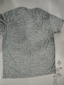 KICK START GEAR SPORTSWEAR MEN'S SHORT SLEEVE MOISTURE-WICKING - SIZE: XL - GRAY - Brand New