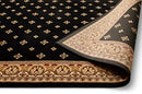 Well Woven 548939 Barclay Hudson Terrace Traditional Rug - Black - Brand New