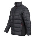 CANADA WEATHER GEAR MEN'S MIX MEDIA PUFFER, BLACK, XX-LARGE - Brand New