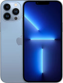 APPLE IPHONE 13 PRO MAX 128GB UNLOCKED MLF53LL/A - SIERRA BLUE - Like New