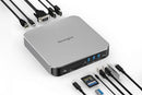 KENSINGTON AD220S3 DUAL DISPLAY DOCK FOR ANY MACBOOK M1/M2/M3/M4 - SILVER - Like New