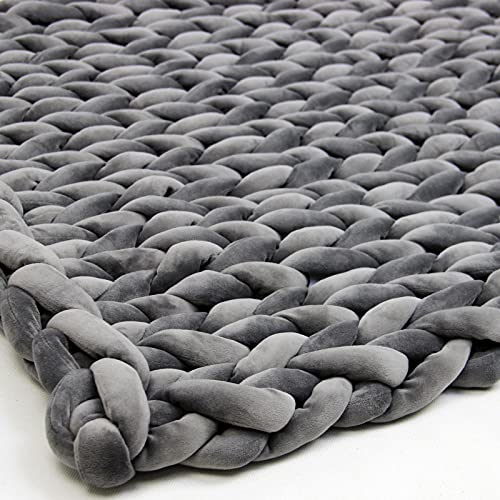 Casaphoria Chunky Yarn 2.3Lbs/47Yards MX2021003 - DARK GRAY - Brand New