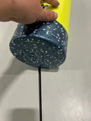 ALL IN MOTION HIGH DENSITY FOAM ROLLER 18" - MUSCLE PAIN RELIEF - DARK BLUE - Like New