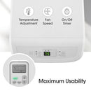 LG 6,000 BTU 115V PORTABLE AC LP0624WFR - WHITE - Like New