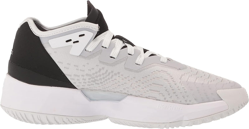 GY6509 ADIDAS MEN'S D.O.N ISSUE 4 BASKETBALL SHOES WHITE/GREY/BLACK 5.5 Like New