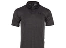UNDER ARMOUR MEN'S PERFORMANCE STRIPE POLO LARGE - SIZE L - BLACK , JET GRAY - Brand New