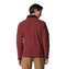 COLUMBIA MEN'S SEQUOIA GROVE HALF ZIP FLEECE SIZE SMALL SPICE/BLACK/SPICY PULL - Brand New