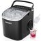 EUHOMY COUNTERTOP ICE MAKER MACHINE, 26LBS, AUTO-CLEANING, - Scratch & Dent