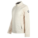 SPYDER WOMEN'S NOVA FULL ZIP HYBRID JACKET, MOONBEAM, MEDIUM - Like New