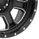 Pro Comp Alloys 17X9 6X5.5 S-BLK MILL -6MM - PXA5143-7983 - Brand New
