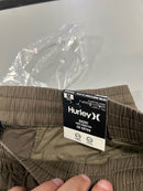 HURLEY MEDIUM OLIVE CARGO SHORTS - SIZE: MEN M - WOODLAND - Brand New