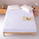 evuL 100% Waterproof Coated Microfiber Mattress Productor 15" Deep Pocket White - Like New