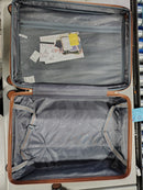 ROSAMO 24IN HARD SHELL EXPANDABLE SUITCASE - BLACK - Like New