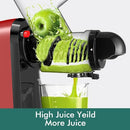 SiFENE Quiet Cold Press Juicer Machine Red B0CQ4YC4QH - Brand New