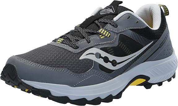 SAUCONY MEN'S EXCURSION TR16 HIKING SHOE - SIZE: MEN 8 - CARBON/CLOUD - Like New