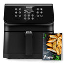 Cosori 12-in-1 Air Fryer 5.8QT Toast Bake Nutrition B085W3GN5J - Black - Brand New