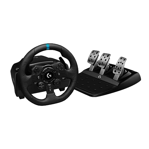 Logitech G923 Racing Wheel and Pedals TRUEFORCE up to 1000 Hz - Scratch & Dent