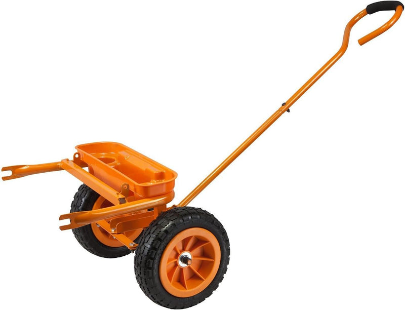 Worx WA0228 Aerocart Wheelbarrow Wagon Kit - Orange Like New