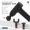 SHARPER IMAGE POWERBOOST SPORT PERCUSSION HANDHELD MASSAGER - BLACK - Like New