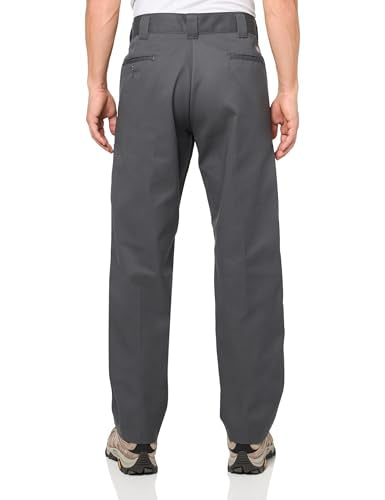 DICKIES 873 SLIM FIT WORK PANTS MEN 32 X 32 CHARCOAL - Brand New