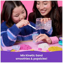 KINETIC SAND SMOOTHIE MIXER, 14 OZ MOLDABLE PLAY SAND - PINK - Like New