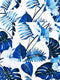 Ainiko Men's Short Sleeve Hawaiian Shirt - BLUE FLOWER - Size S - Like New