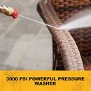 WestForce Electric Pressure Washer 3000 PSI 1.85 GPM SCEPWV1900-B - YELLOW Like New