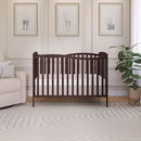 DREAM ON ME CHELSEA 5-IN-1 CONVERTIBLE CRIB IN ESPRESSO JPMA 680-ESP - Like New