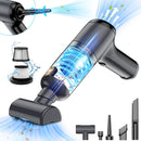 ANGUASS VACUUM CAR CLEANER HANDHELD CORDLESS: 20000PA HIGH POWER VACUUM - BLACK - Like New