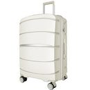 AXIDOU 20" HARDSHELL CARRY-ON LUGGAGE - WHITE - Like New
