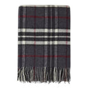 Cozy Blankets New Zealand Wool Blanket with Fringes 55"x79" (140 x 200 cm) Grey - Brand New