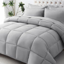 CYMULA COOLING COMFORTER QUEEN SIZE - LIGHT GRAY - Like New
