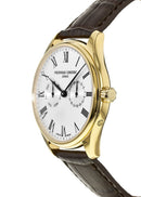 Frederique Constant Classics Leather Mens Watch FC-259WR5B5 - BROWN/GOLD - Like New
