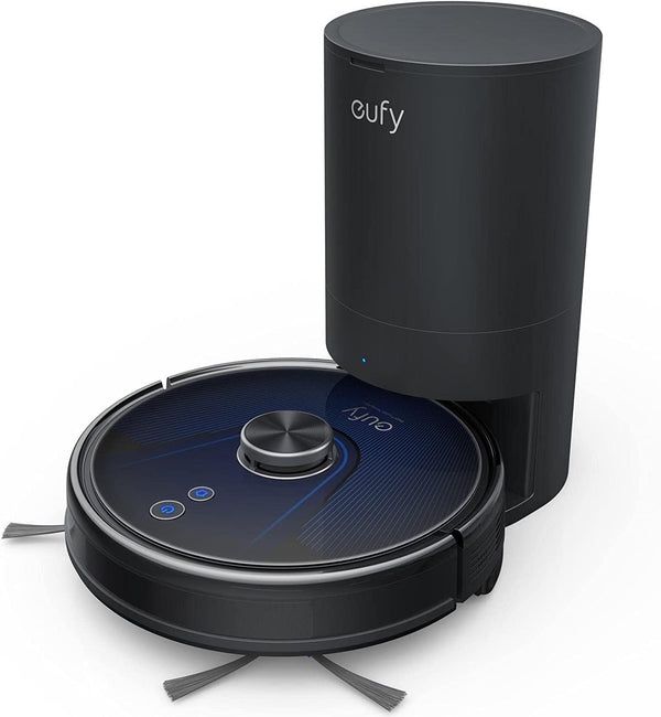 Eufy RoboVac L35 Hybrid+ Robot Vacuum - BLACK w/ Self Emptying Base Like New