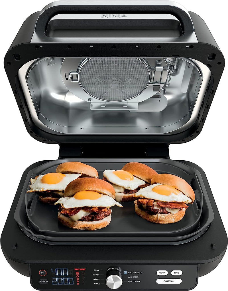 Ninja IG601 Foodi XL 7-in-1 4-Quart Indoor Grill Combo - Black - Scratch & Dent