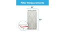 3M Micro Allergen Filter 10" x 20" x 1" (9807DC-6) - Brand New