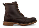 WORKLAND 89729 Motorcycle Boots Biker Shoes Men Brown Size 12.5 - Like New