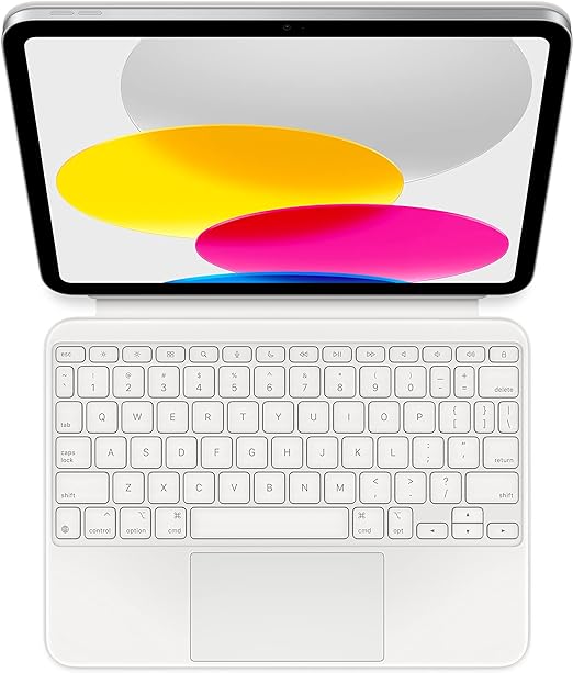 APPLE Magic Keyboard Folio for iPad 10th Generation MQDP3LL/A - WHITE - Like New