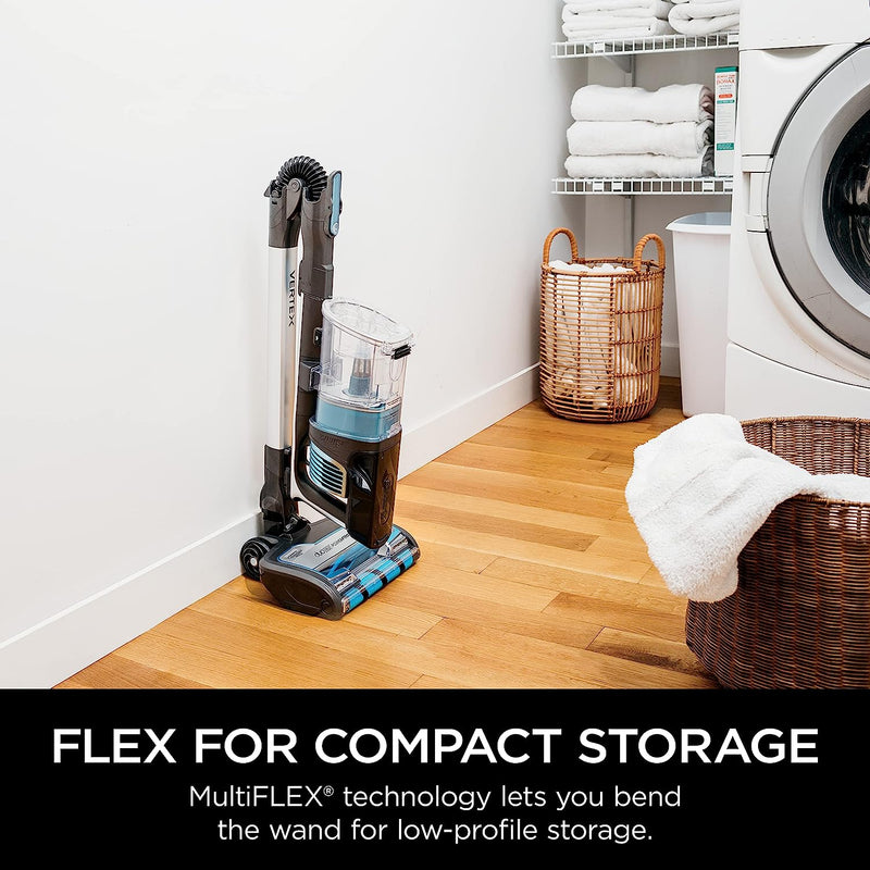 Shark IZ462H Vertex Ultra Lightweight Cordless Stick Vacuum - Blue - Like New