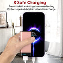 TALK WORKS PORTABLE CHARGER - FAST CHARGING POWER BANK - ROSE GOLD - Like New