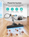 Aspiron Canister 1200W Lightweight Bagless Vacuum Cleaner - GRAY AND ORANGE Like New