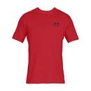 UNDER ARMOUR MEN'S SPORTSTYLE LEFT CHEST SHORT SLEEVE T-SHIRT SIZE L RED - Brand New